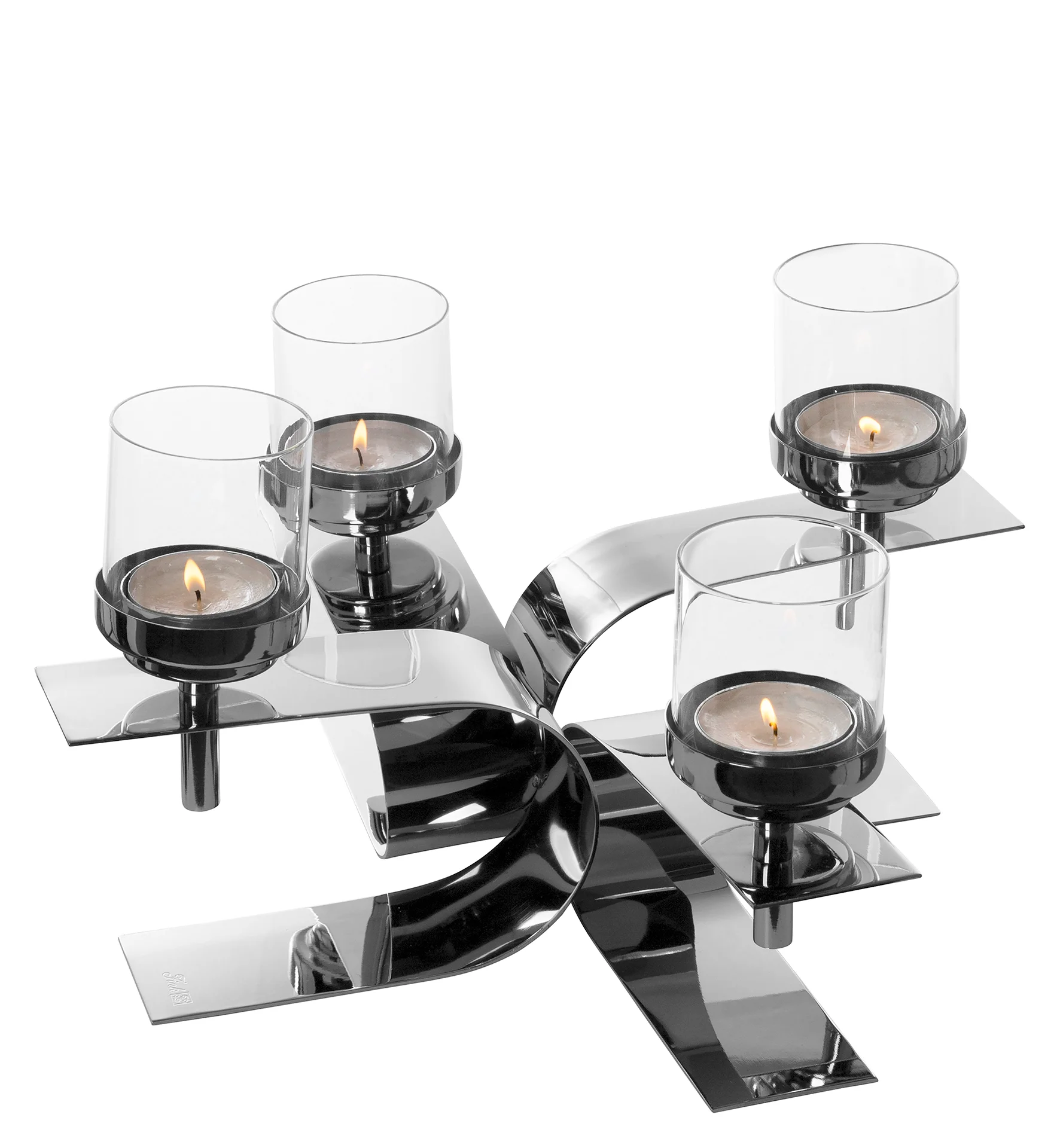 143095_2.webp PASSIONA edler Adventskranz Silber