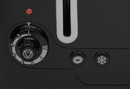 Lite Toaster 2-Scheibenschlitz Schwarz