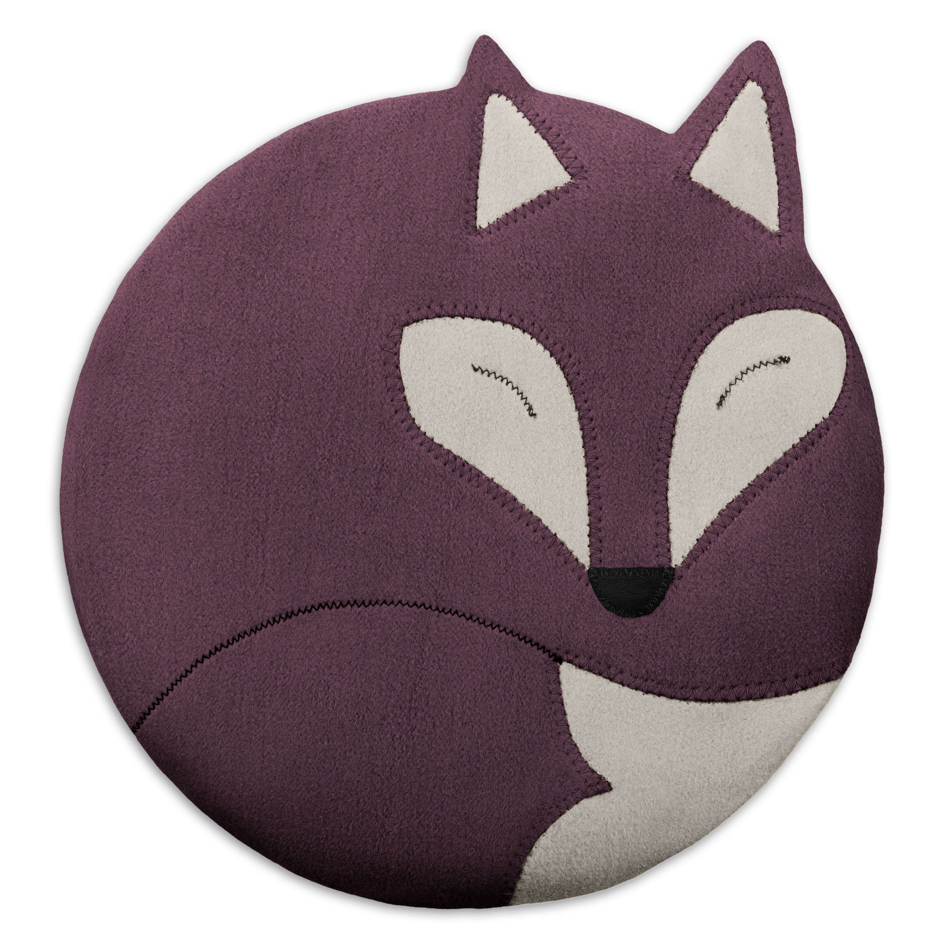 Wärmekissen | Der Fuchs Luca Aubergine