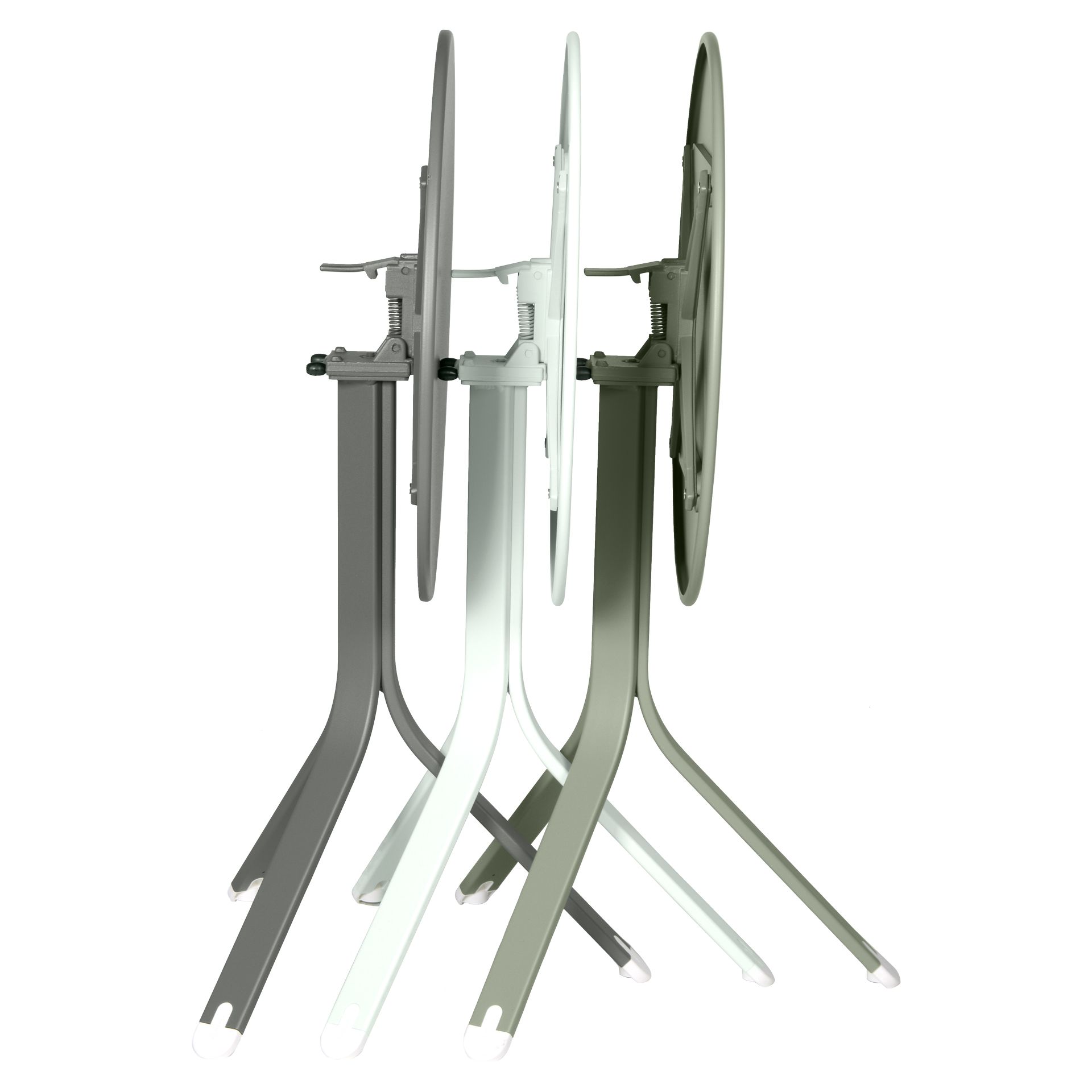 REST’O Klapptisch Outdoor Latte Beige 57 x 57 cm