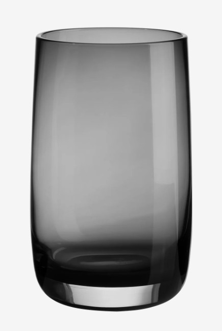 Longdrink Glas grau 400 ml – Trinkglas mit verstärktem Boden Longdrink Glas grau 400 ml – Trinkglas mit verstärktem Boden