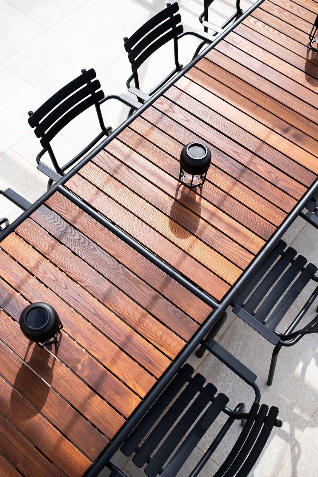 Avanti Outdoor Esstisch Modular Kiefer Weiß 222 cm