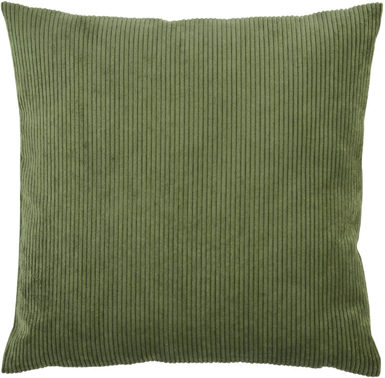 Kissenhülle Earl 50x50 cm Olive - Cordbezug Kissenhülle Earl 50x50 cm Olive - Cordbezug