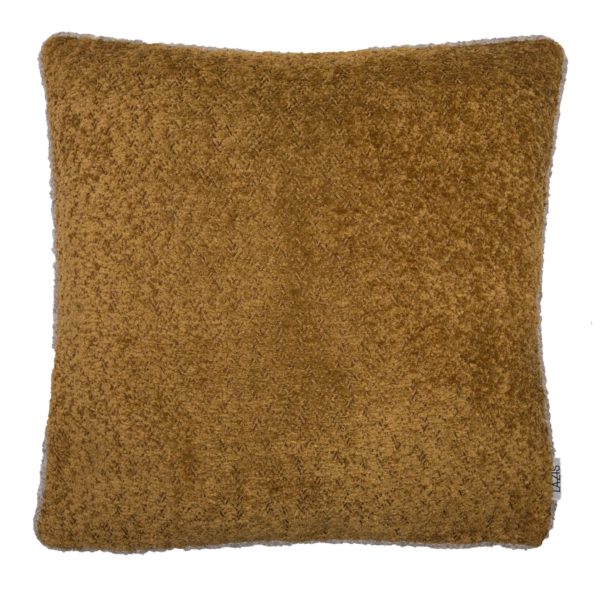 Kissenhülle Paspel Salbei Zimt 45x45 cm Kissenhülle Paspel Salbei Zimt 45x45 cm