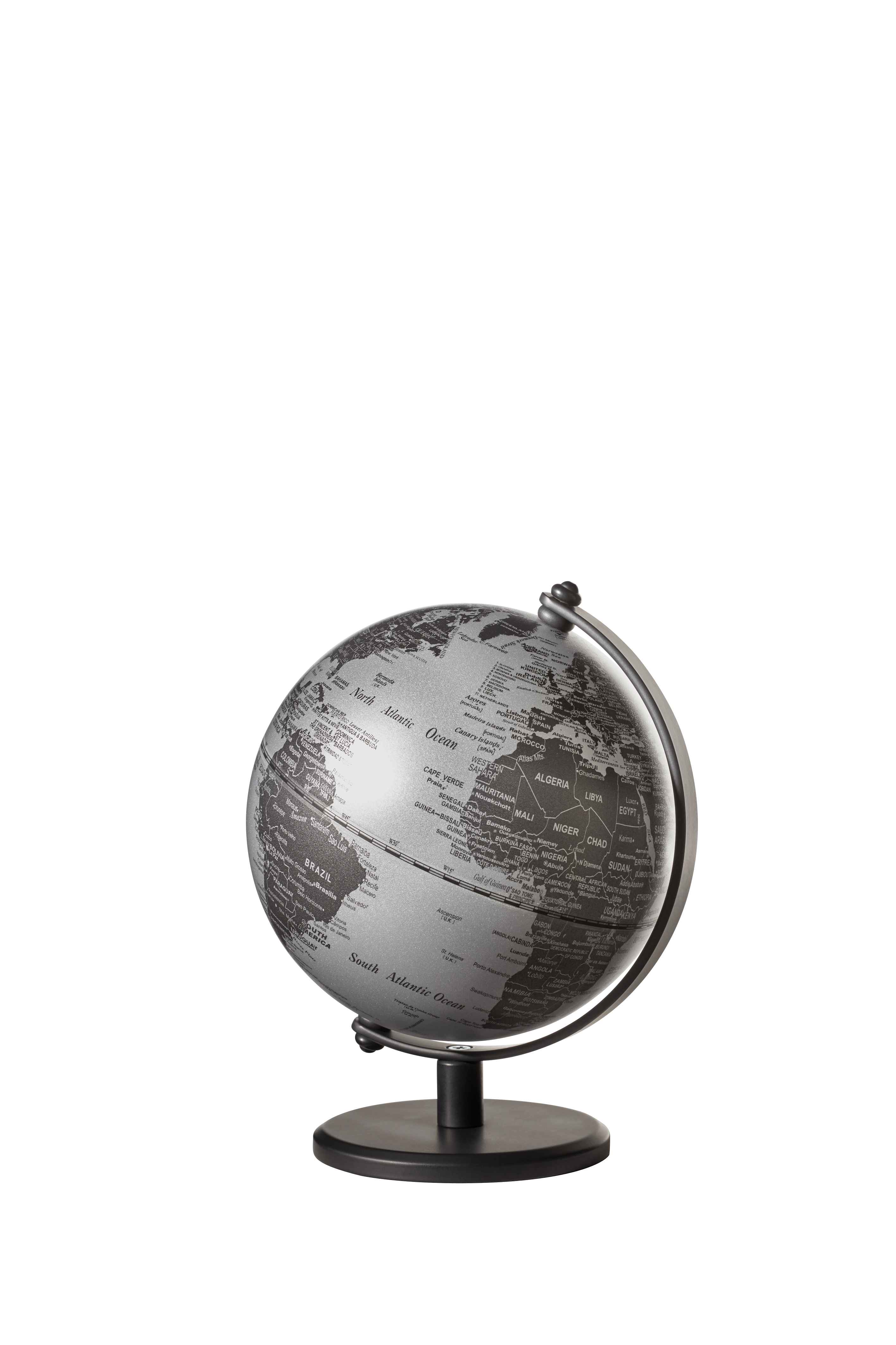 Mini-Globus GAGARIN matt silver Ausstellungsstück Mini-Globus GAGARIN matt silver Ausstellungsstück