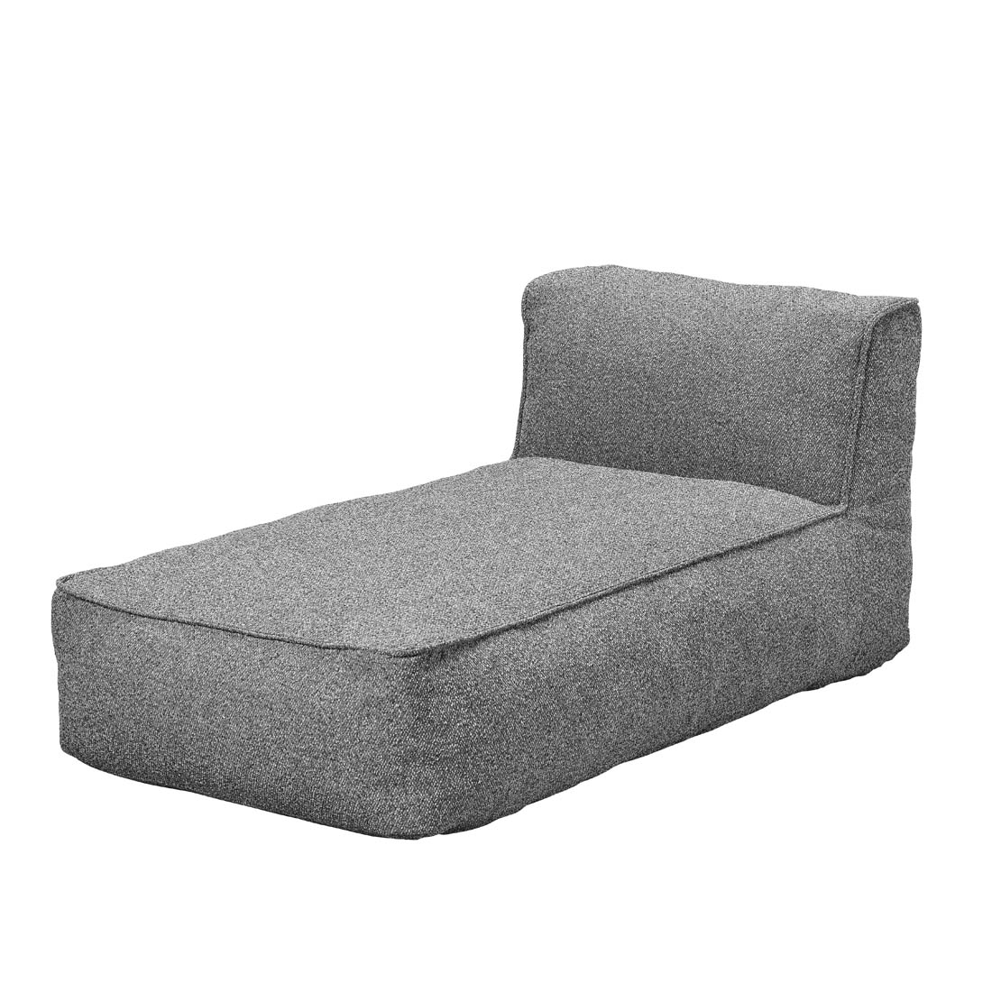 GROW Outdoor Lounge Chaiselongue Modul Stone Bouclé GROW Outdoor Lounge Chaiselongue Modul Stone Bouclé
