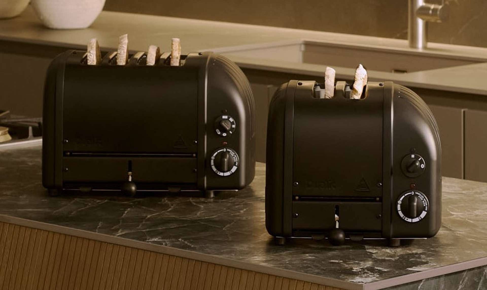 Classic Toaster Sonderedition Stealth Black 4-Schlitz