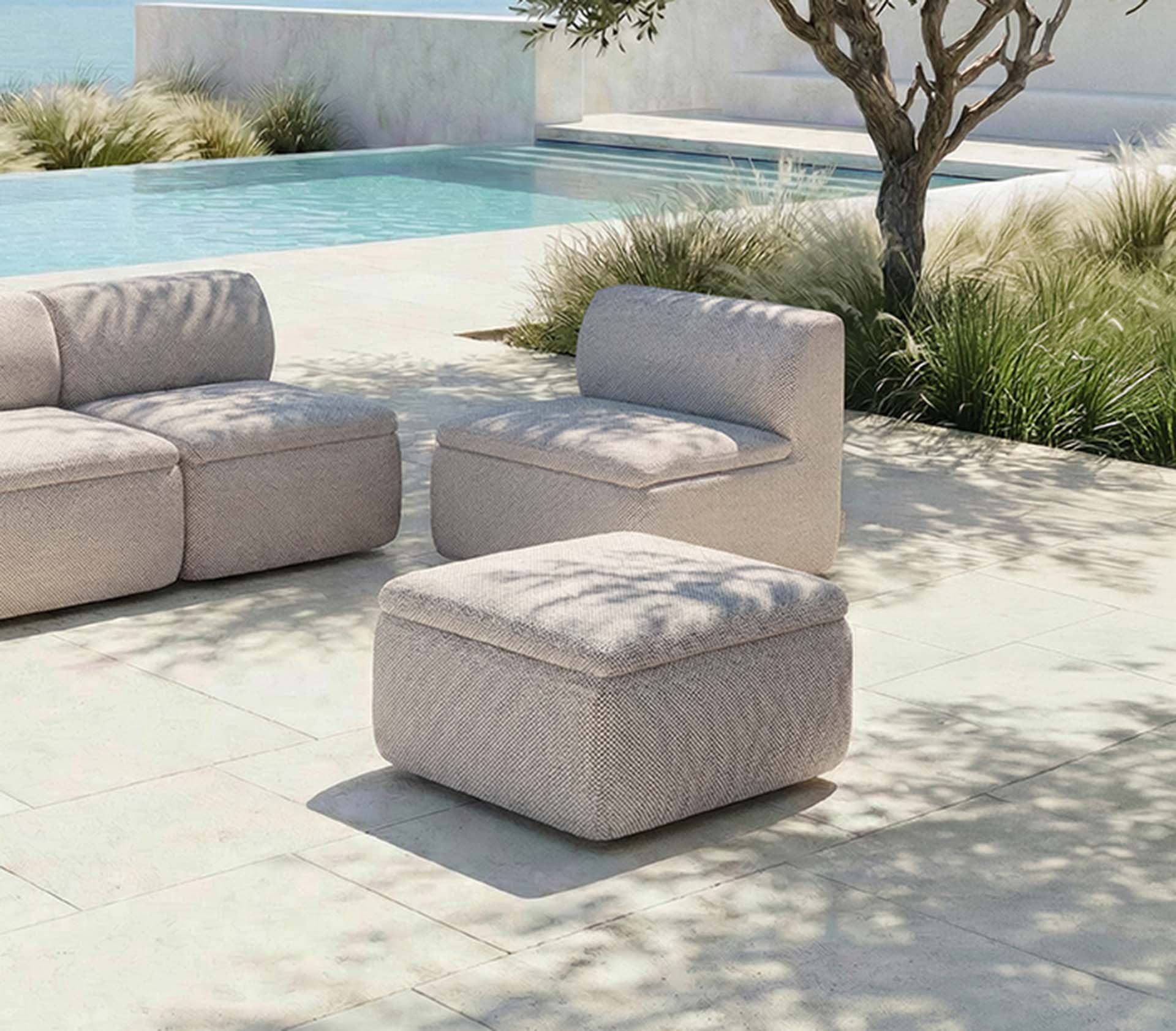 grova-outdoor-lounge-hocker-stimmungsbild.jpg GROVA Outdoor Lounge Hocker Modul