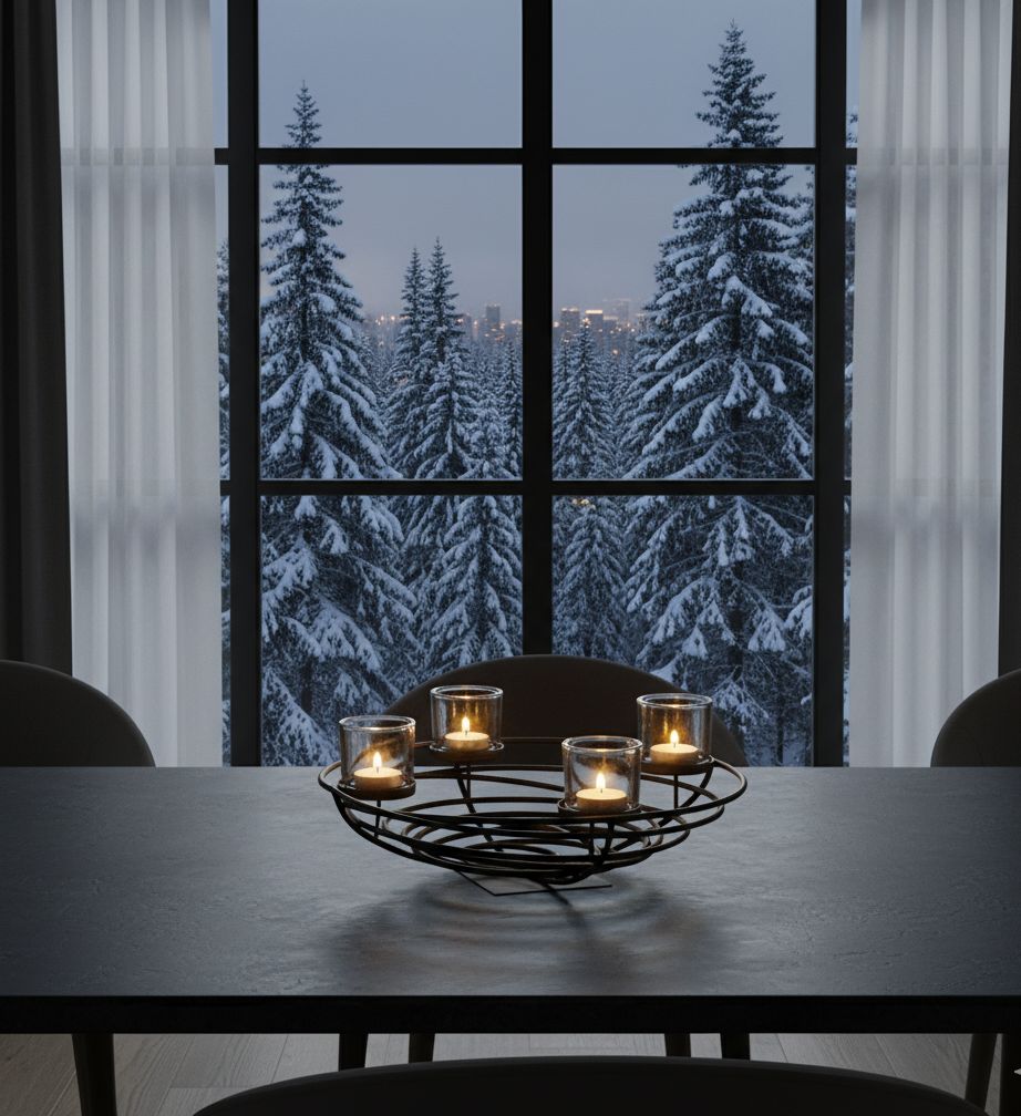 Adventsschale Metall Paula Adventsschale Metall Paula