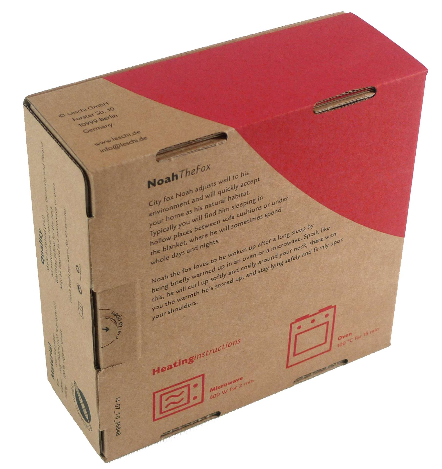 Wärmekissen | Der Fuchs Noah Koralle Wärmekissen | Der Fuchs Noah Mitternacht / Mitternacht