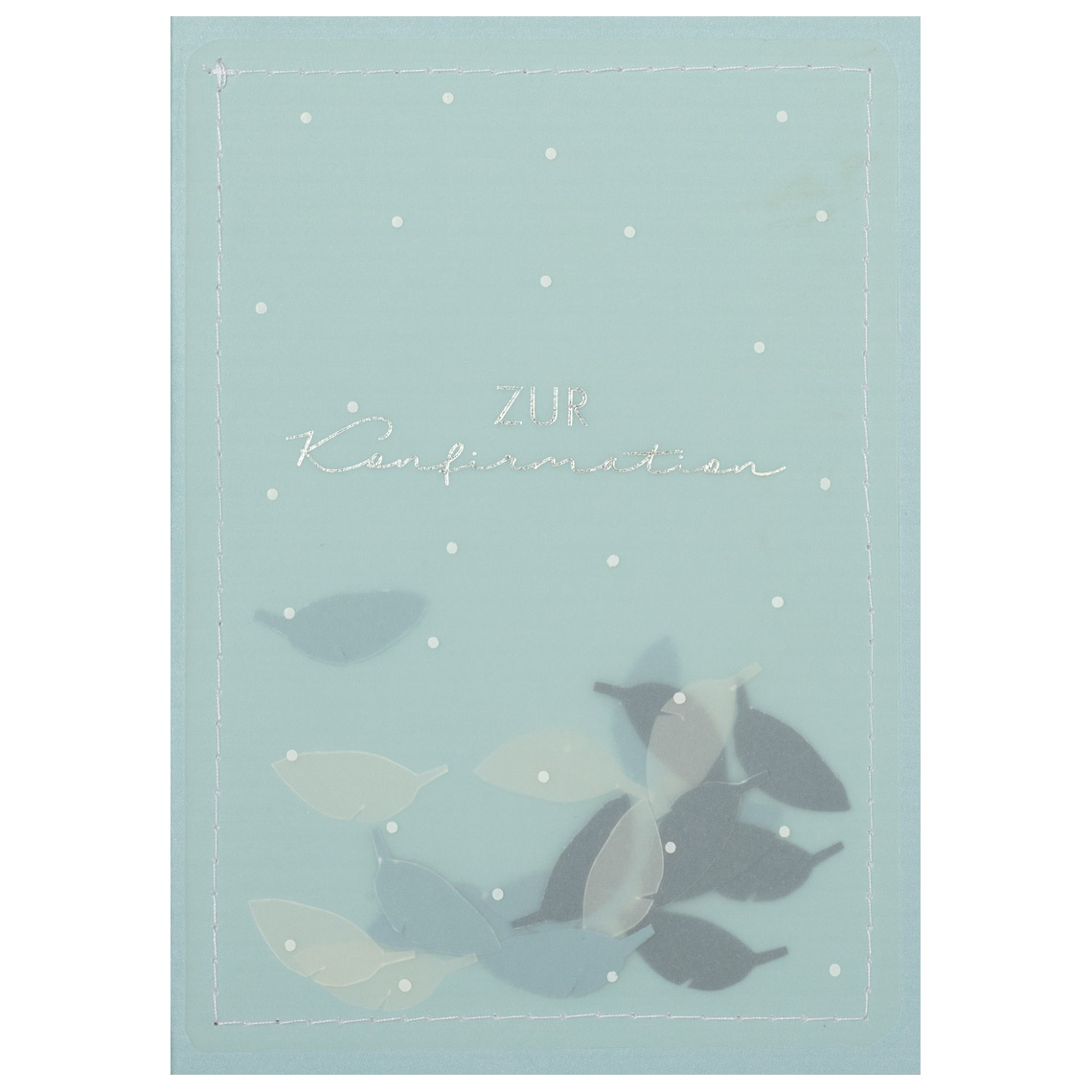 Karte Leichtigkeit - Zur Konfirmation Karte Leichtigkeit - Zur Konfirmation