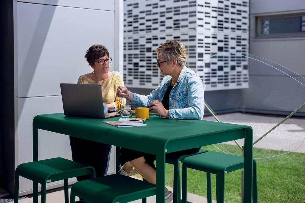 Bellevie Barhocker Outdoor Latte Beige Bellevie Barhocker Outdoor Latte Beige