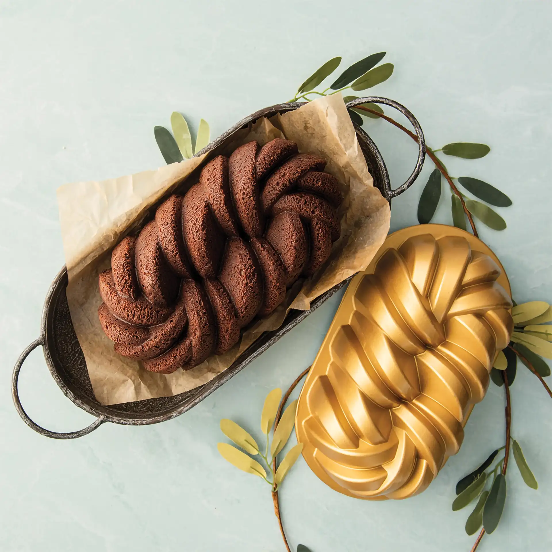 Backform Anniversary Braided Loaf Pan 1,4 Liter