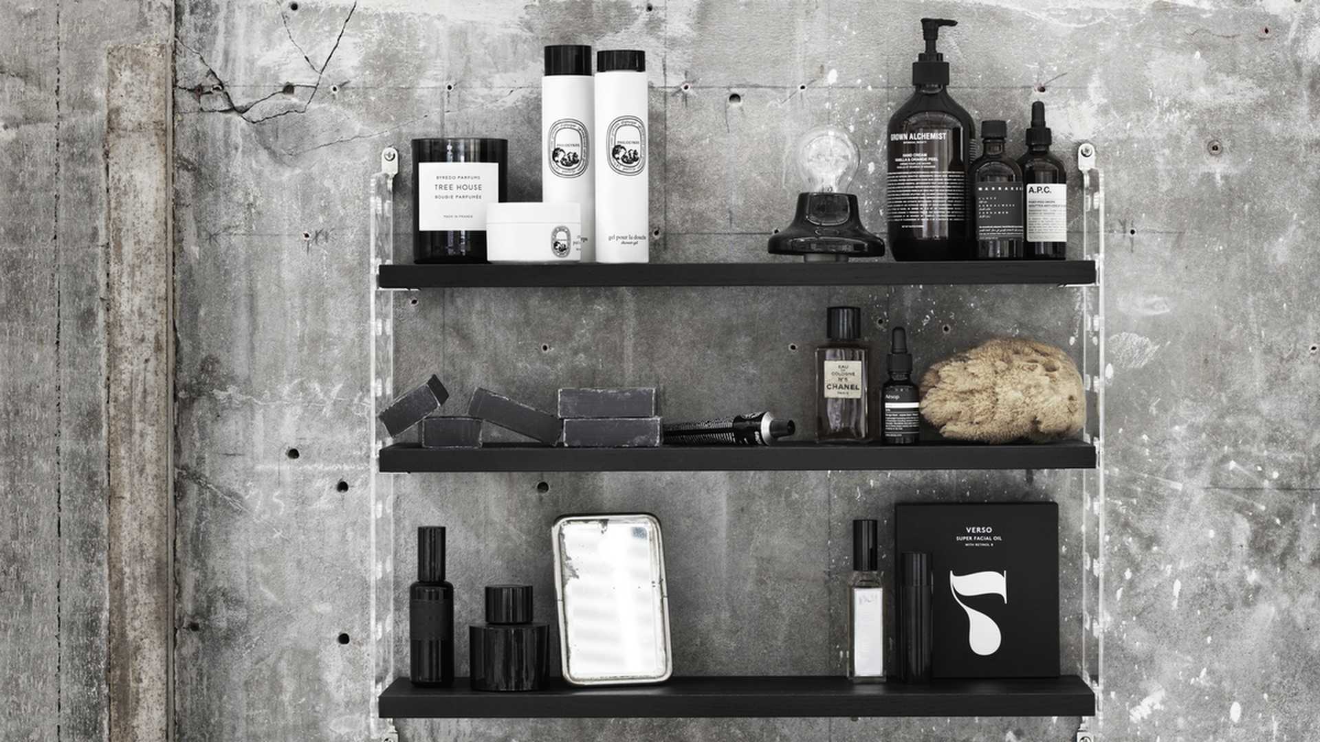 String System Wandleiter Plexiglas 75/30