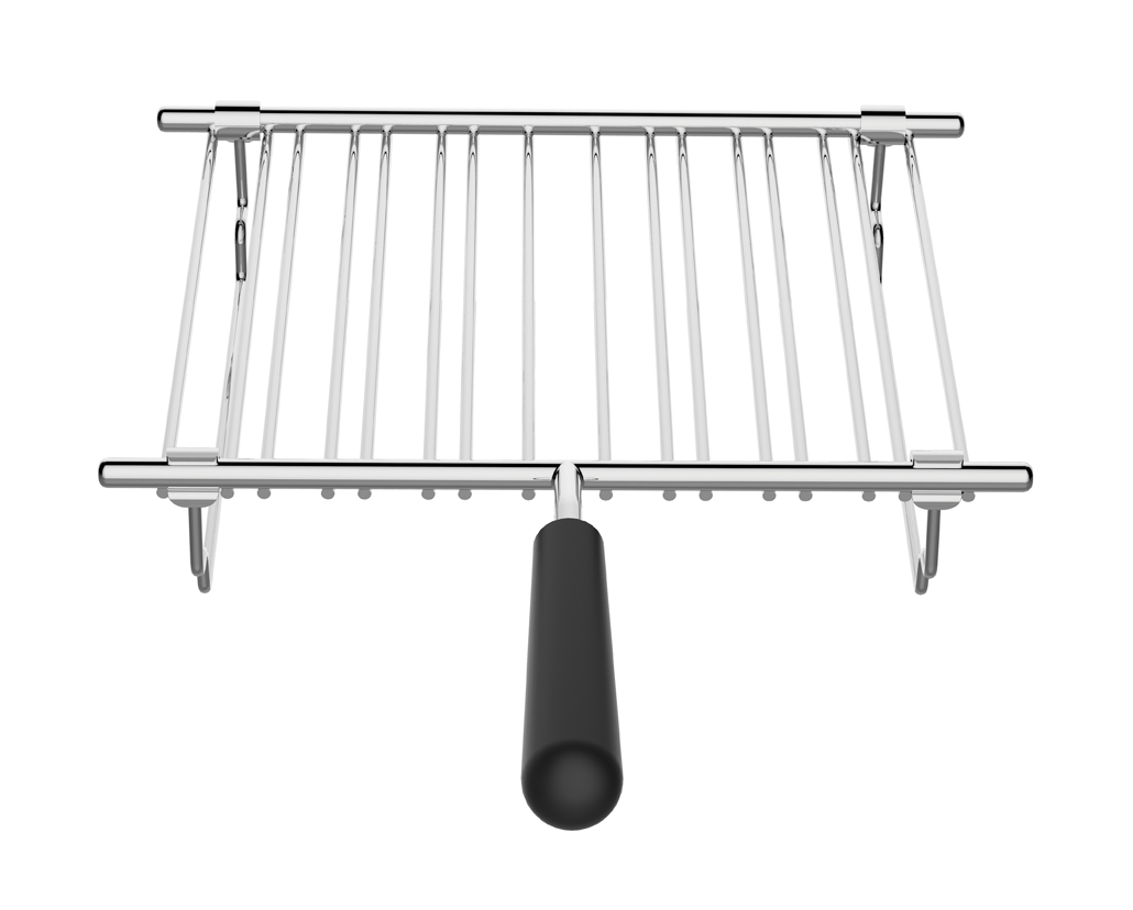 Classic Brötchenhalter Premium für Classic Toaster Classic Toaster Premium 2-Schlitz inkl. Gratis Brötchenaufsatz Poliert