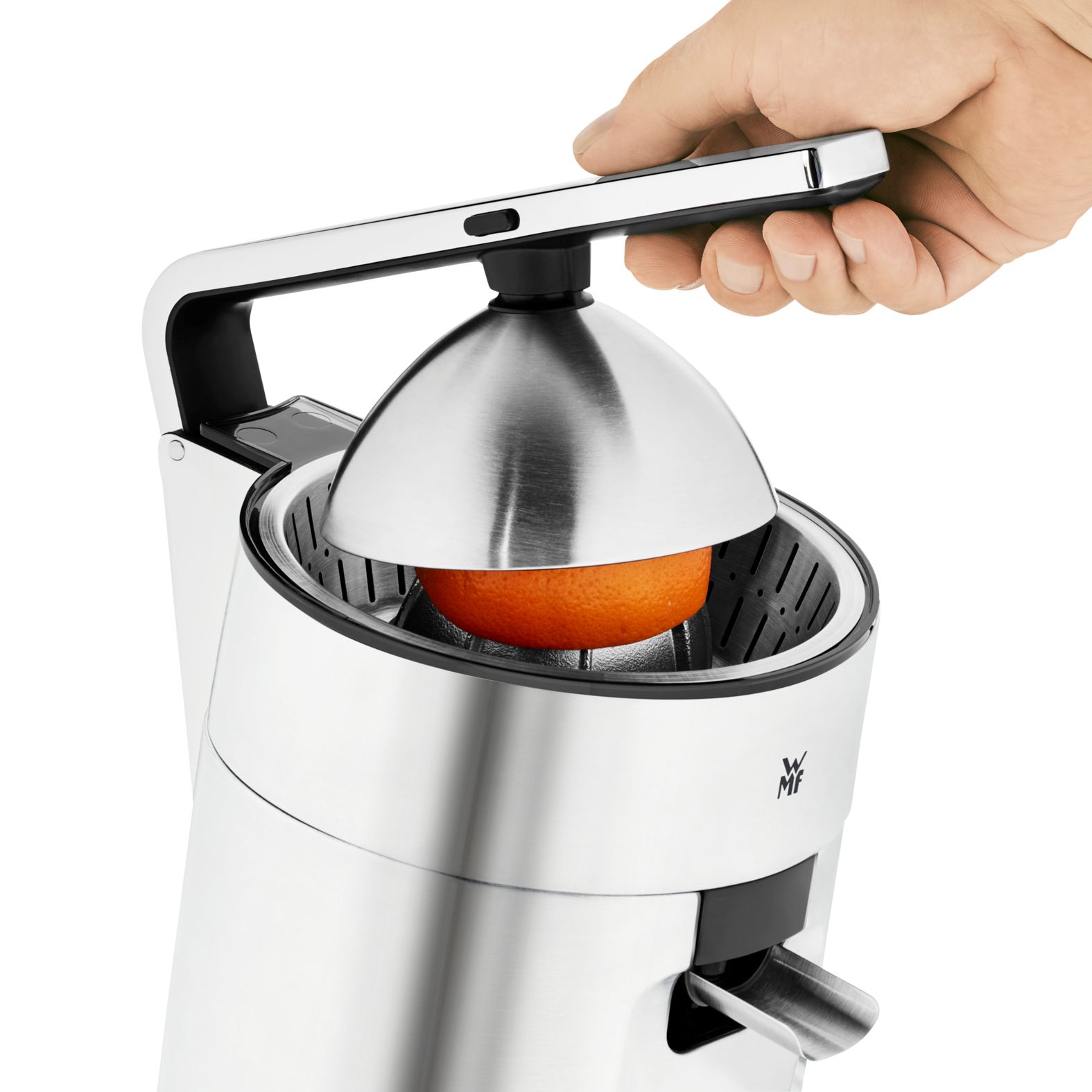 Profi Plus Zitruspresse 160 Watt mit Edelstahl-Presskegel Profi Plus Zitruspresse 160 Watt mit Edelstahl-Presskegel