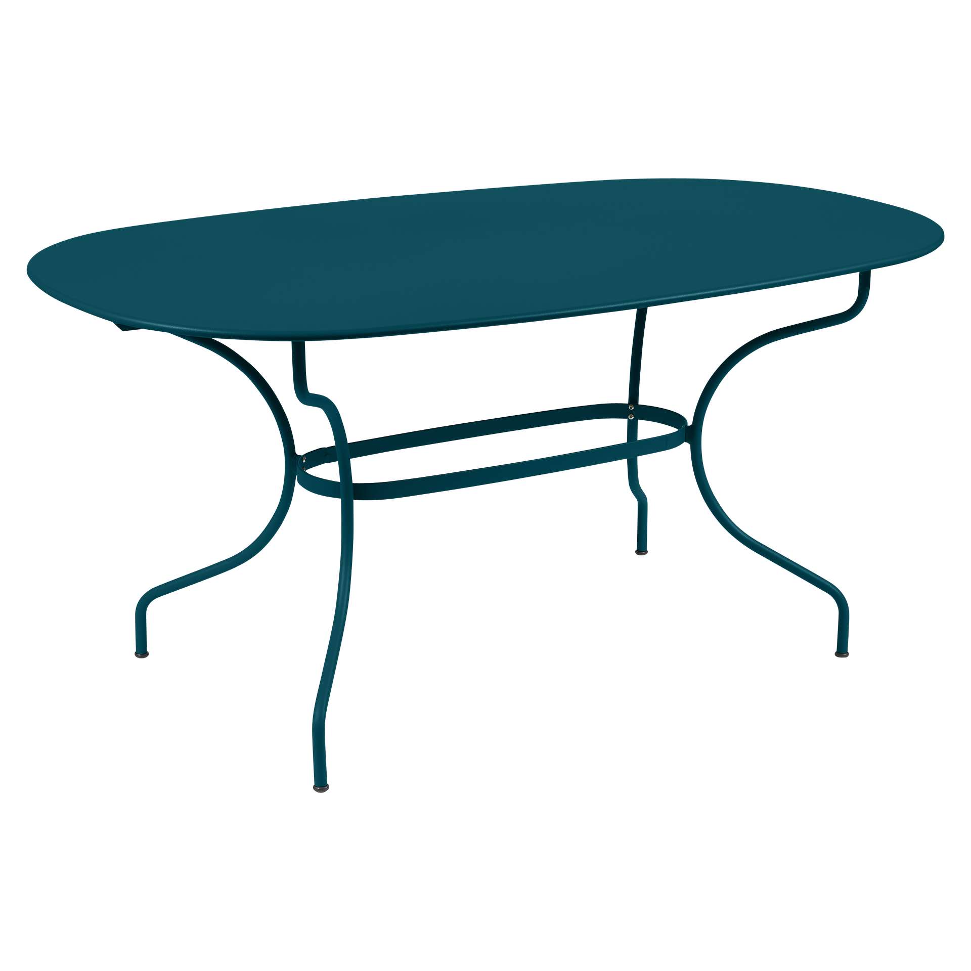 Opéra+ Ovaler Tisch 160 x 90 cm Outdoor Acapulcoblau Opéra+ Ovaler Tisch 160 x 90 cm Outdoor Acapulcoblau