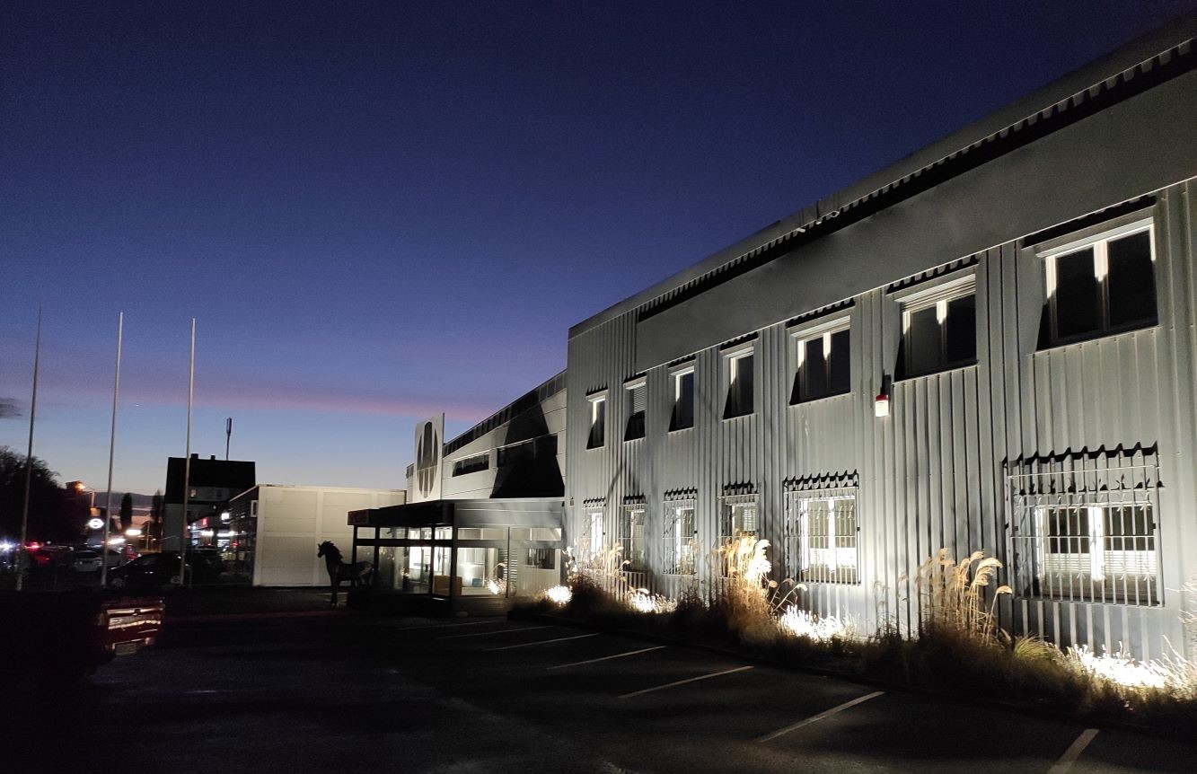 Gebäude MMP GmbH Gebäude der MMP GmbH in Aschaffenburg von außen