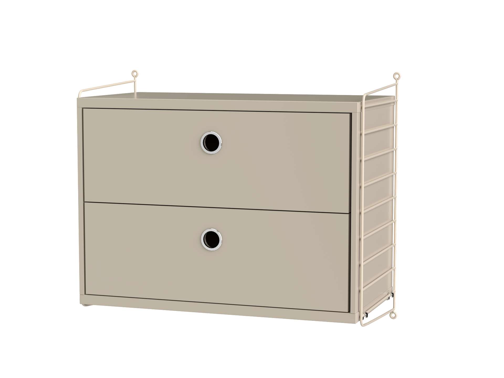 Nachttisch Hängeschrank Beige Nachttisch Hängeschrank Beige
