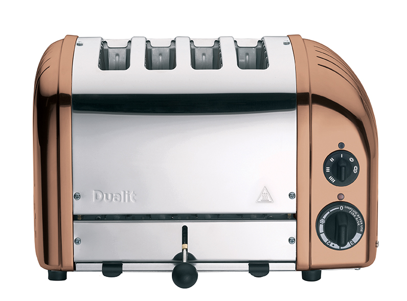 Classic Toaster Premium 4-Schlitze Kupfer