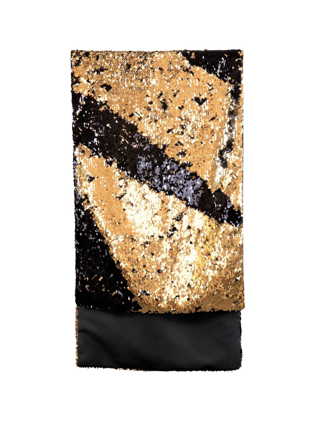 Tischläufer "Glow" schwarz/gold Tischläufer "Glow" schwarz/gold