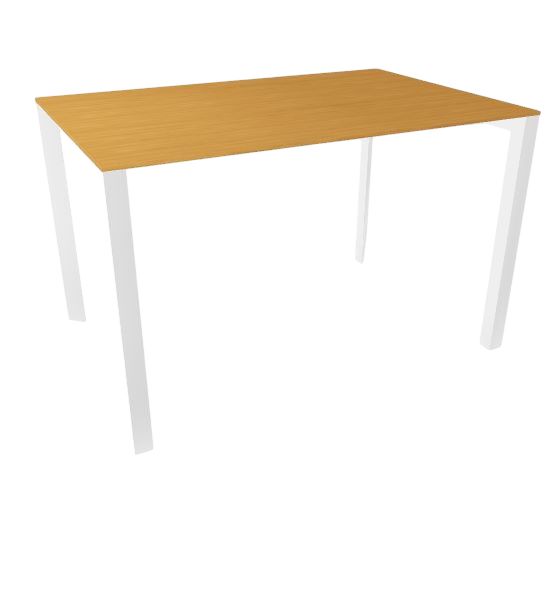 Profilo Konferenztisch 80x120 cm Laminierte Platte Buche natur Profilo Konferenztisch 80x140 cm Laminierte Platte Buche natur
