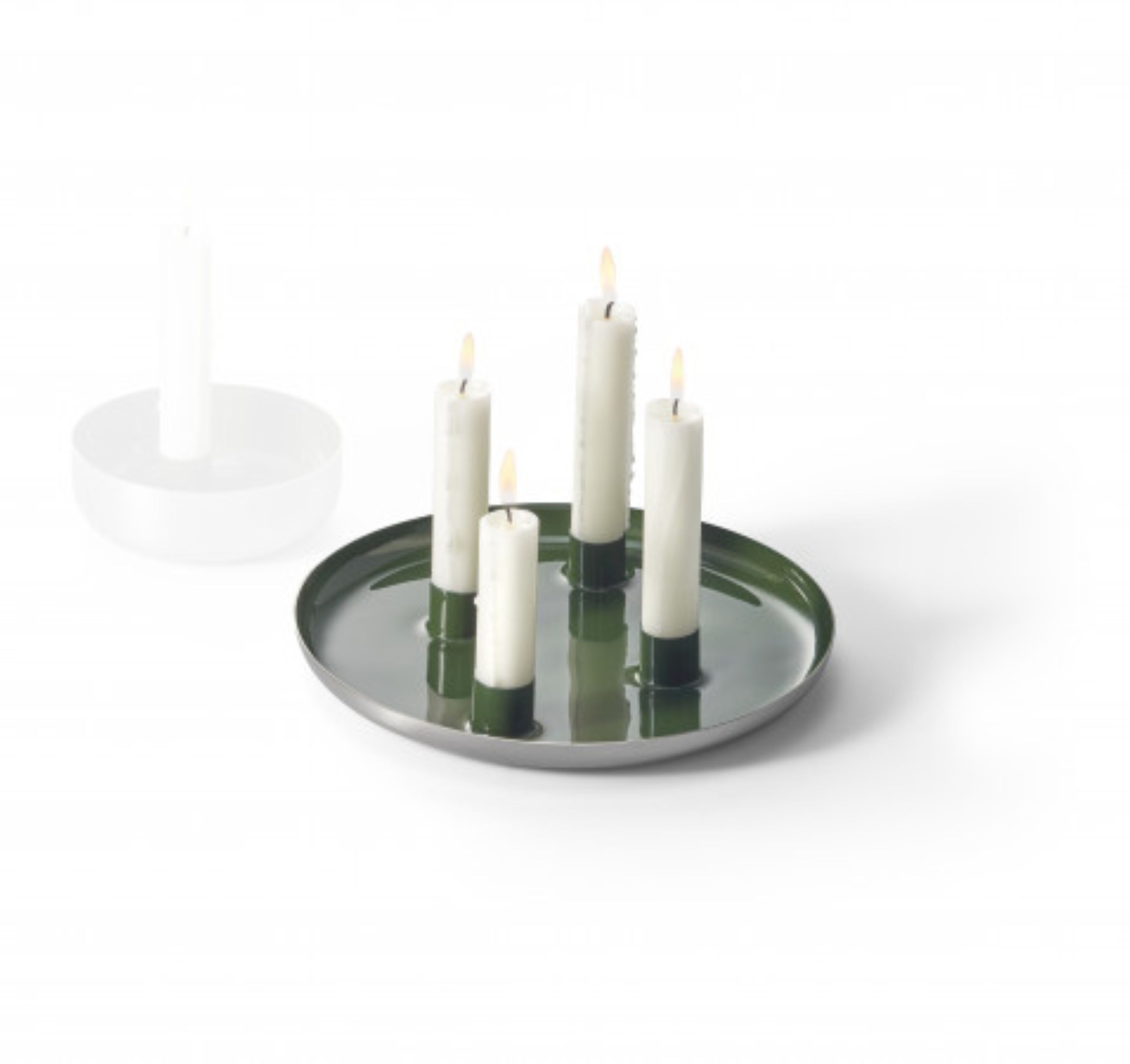 BIEL Collection - Adventsteller mit Kerzenhaltern - Teller BIEL Collection - Adventsteller mit Kerzenhaltern - Teller