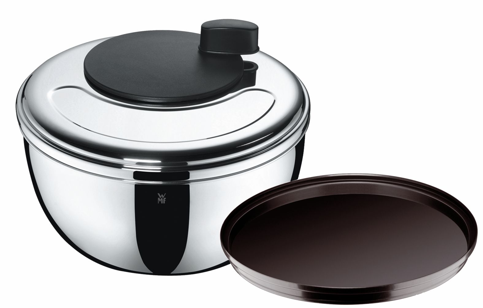 Gourmet Salatschleuder mit Siebeinsatz & Frischhaltedeckel Gourmet Salatschleuder mit Siebeinsatz & Frischhaltedeckel