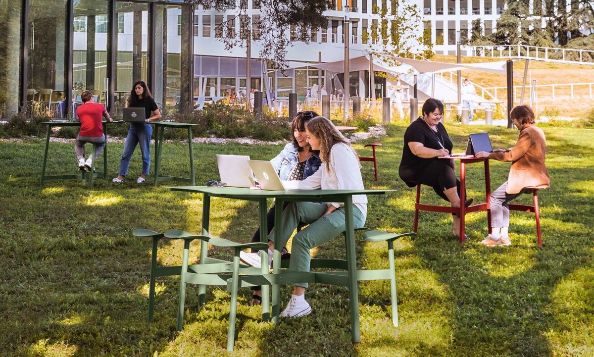 Bolder Theke Garden-Office Modular latte Beige