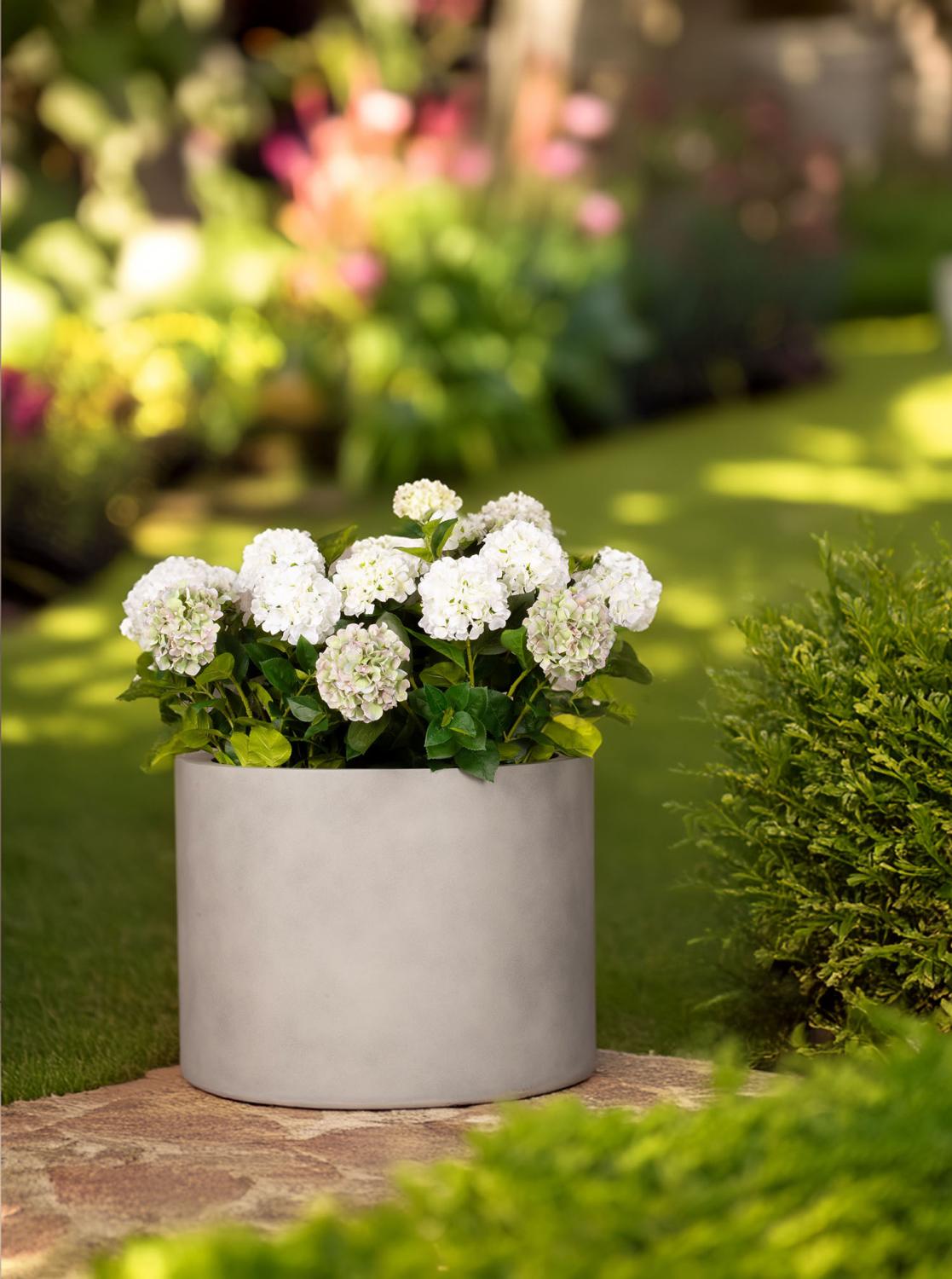 Division Lite Blumenkübel mit Rollenaufnahme Division Lite Blumenkübel mit Rollenaufnahme