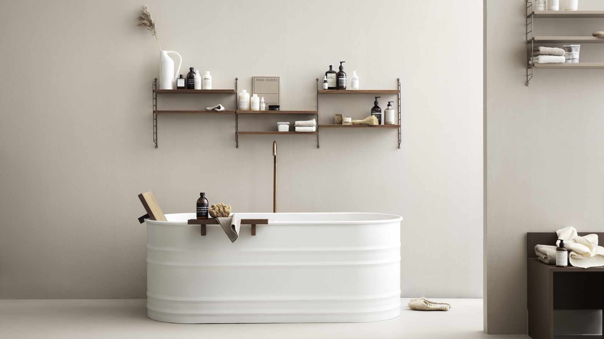 String System Regalboden 3er Set Esche natur 58/2/20 günstig online kaufen