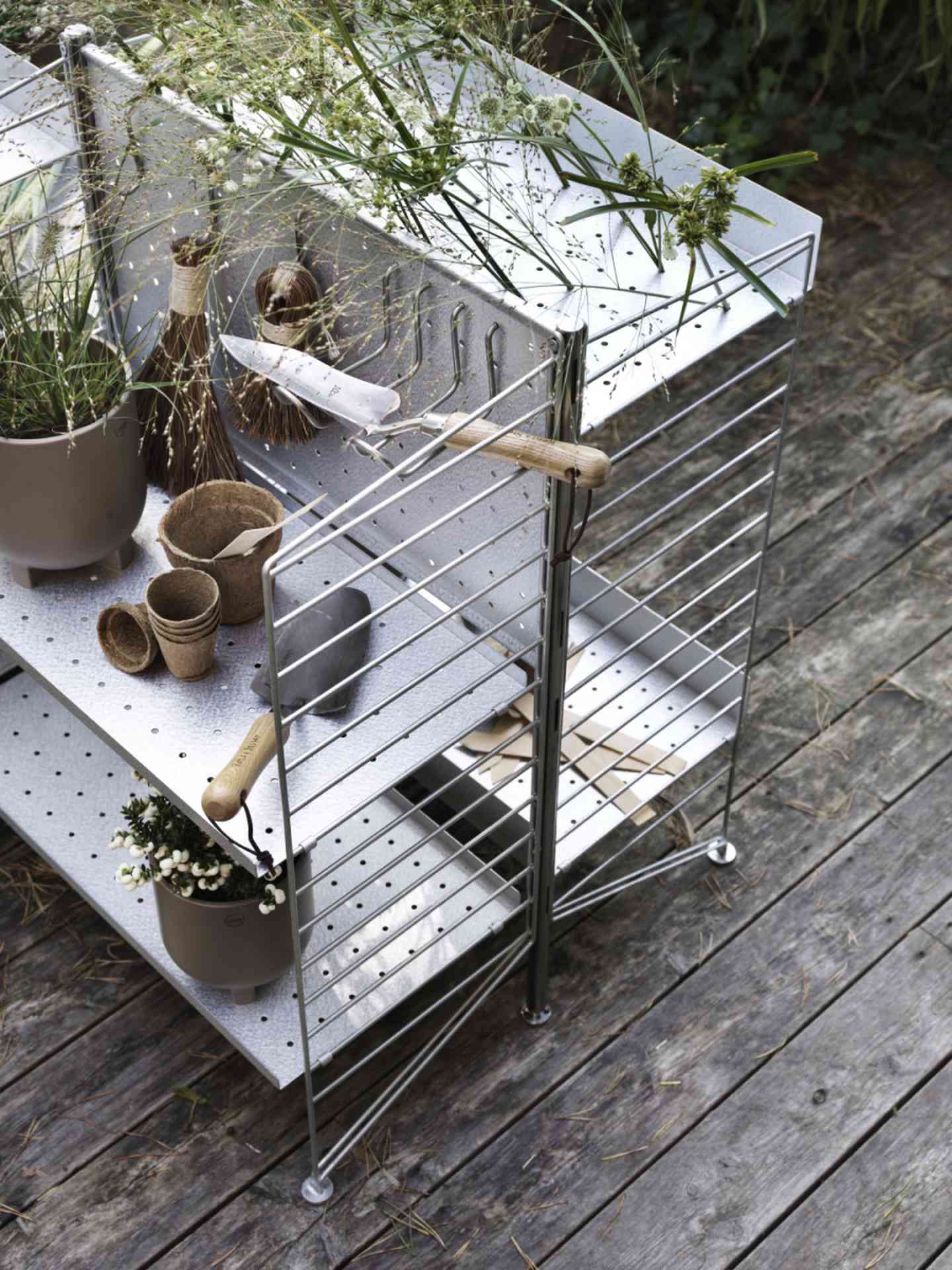 String System Bodenleiter Outdoor verzinkt