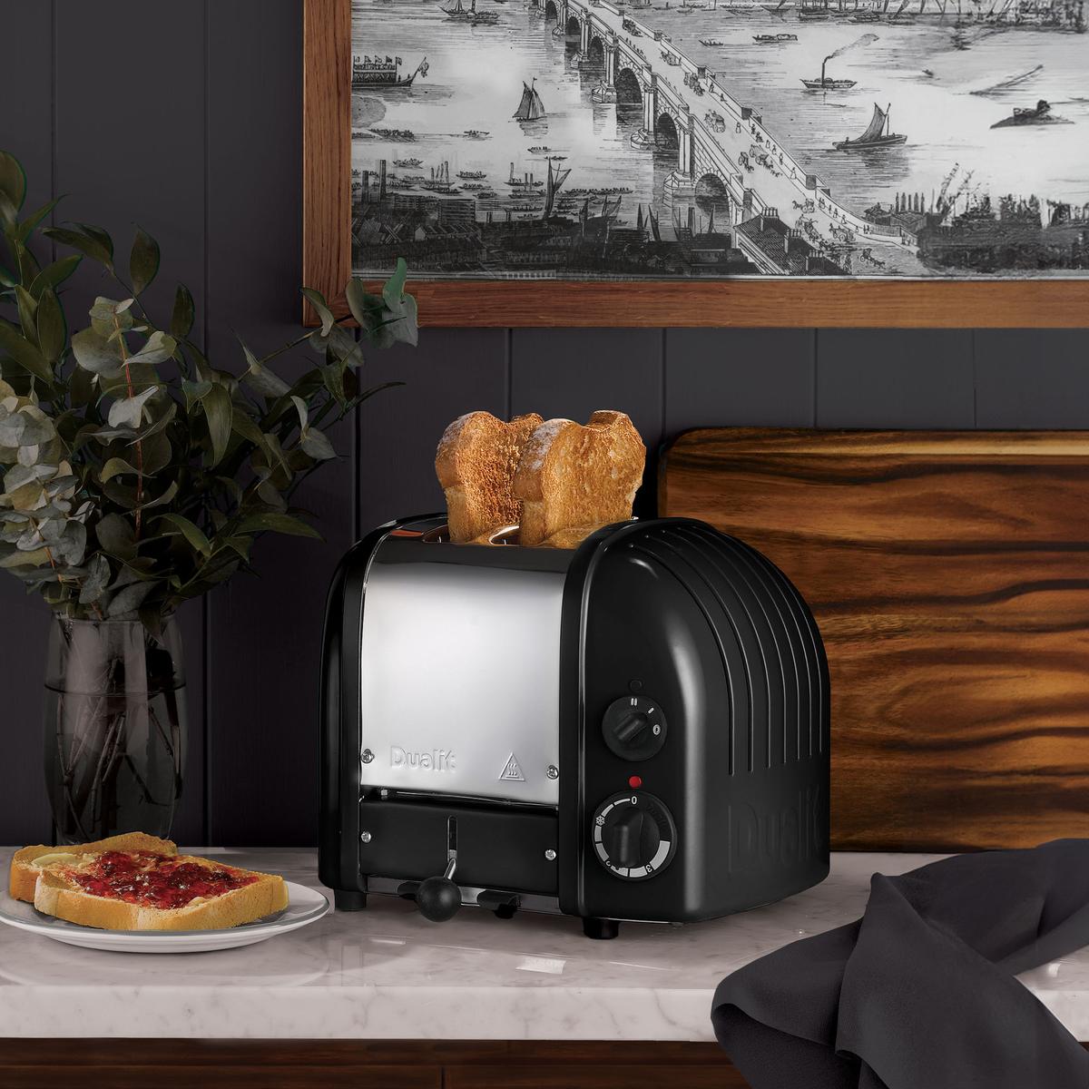 Classic Toaster Premium 2-Schlitze Blütenrosa