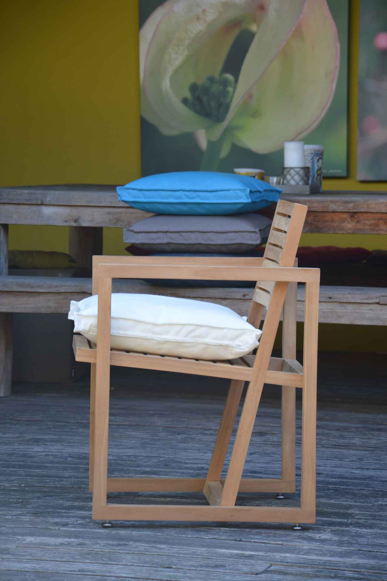 Armlehnensessel Timber Teak massiv Armlehnensessel Timber Teak massiv