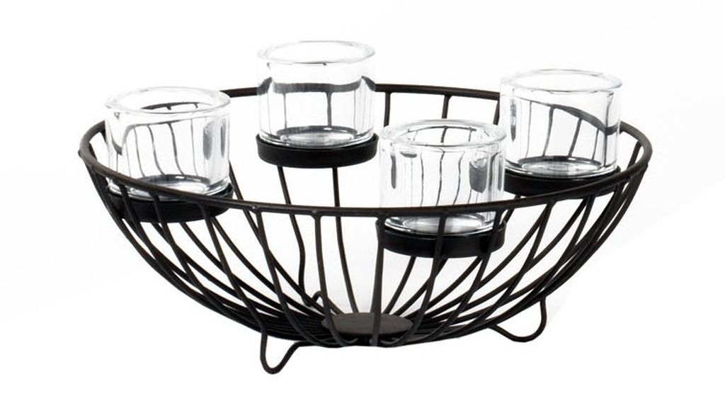 Adventskranz Phil 4 flammig Adventskranz Phil 4 flammig