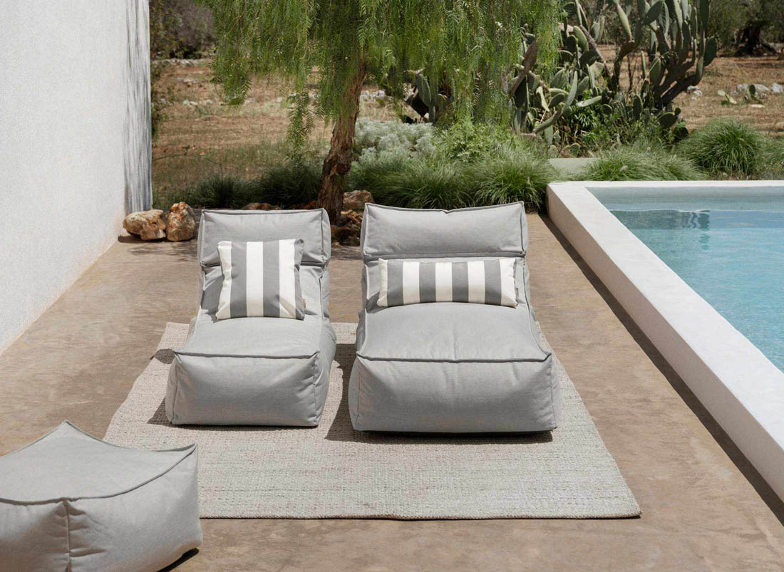 Stay Outdoor-Lounger L – widerstandsfähig, komfortabel, 150 x 80 x 80 cm, Farbe Stone Stay Outdoor-Lounger L – widerstandsfähig, komfortabel, 150 x 80 x 80 cm, Farbe Stone