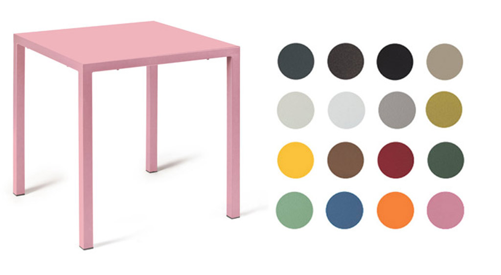 Terrassentisch Quatris 80x80x75 cm