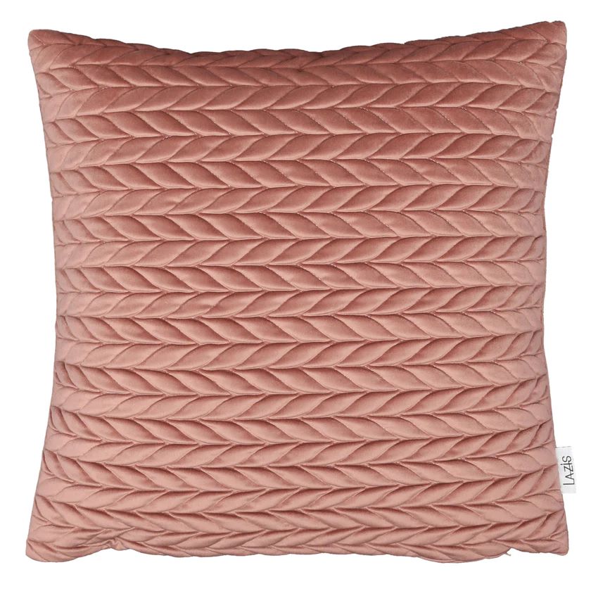 Samt Wendekissenhülle Erin 45 x 45 cm - Zopfmuster Samt Wendekissenhülle Erin 45 x 45 cm - Zopfmuster