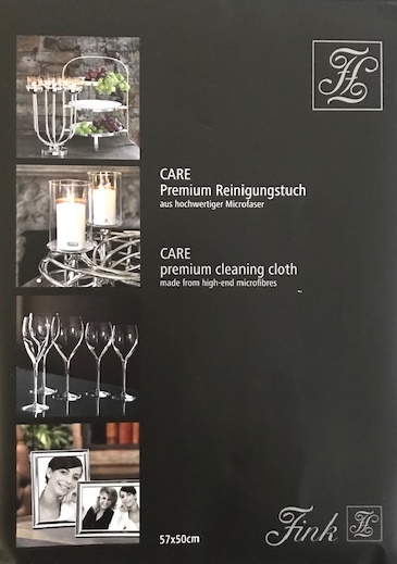 CARE Mikrofaser Pflegetuch für Silber, Chrome und Eisen CARE Mikrofaser Pflegetuch für Silber, Chrome und Eisen