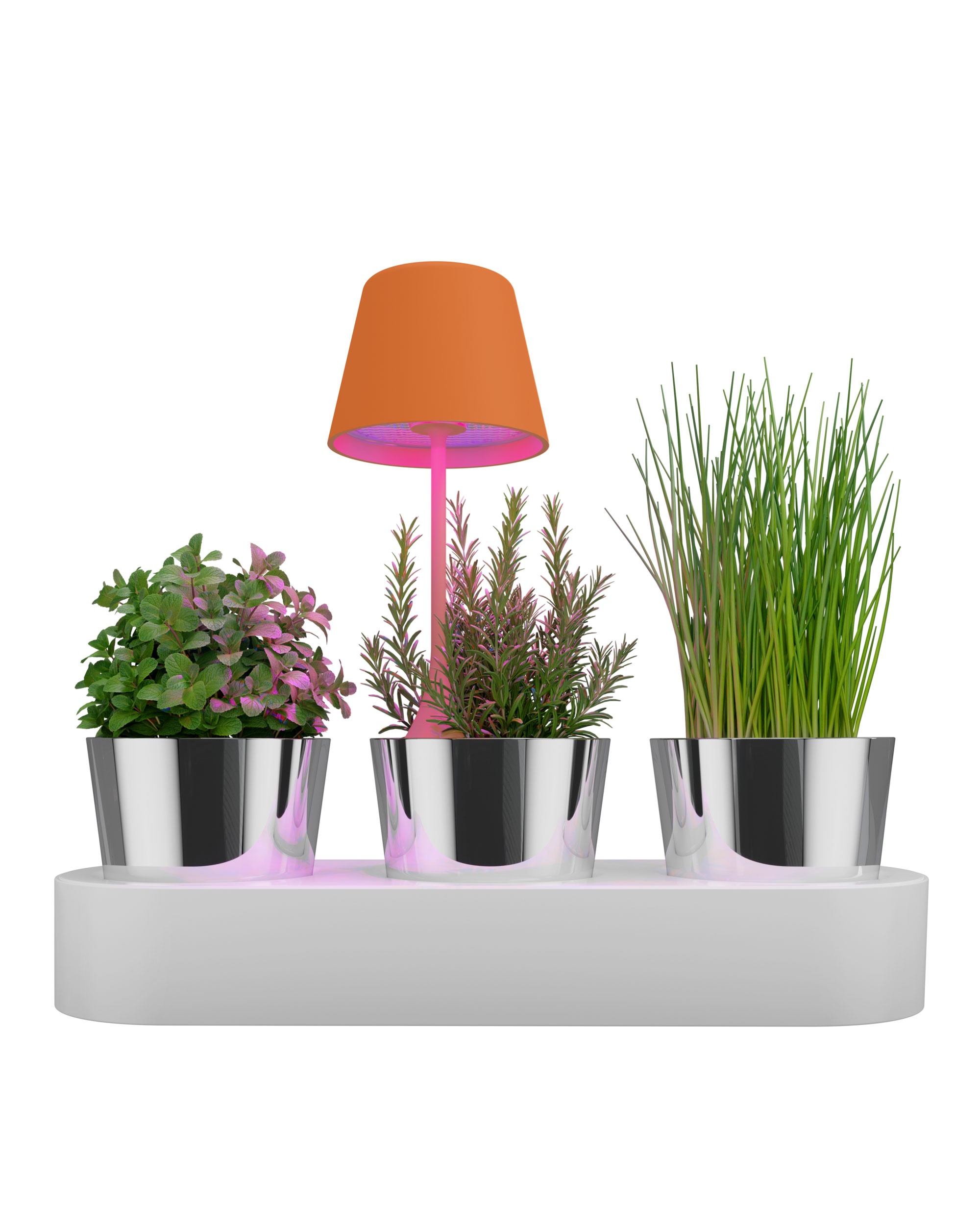 PEEKY Akku-Tischleute - Plant-Growing-Light orange
