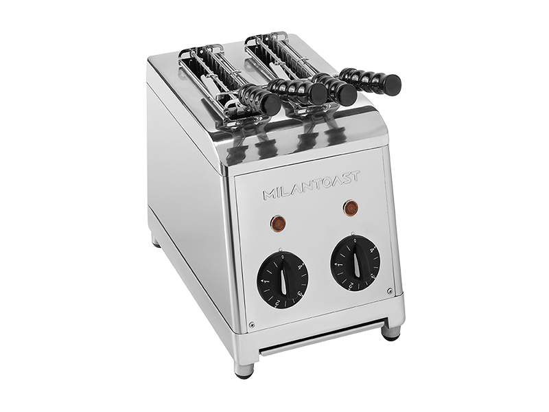 Sandwichtoaster mit Zangen Edelstahl