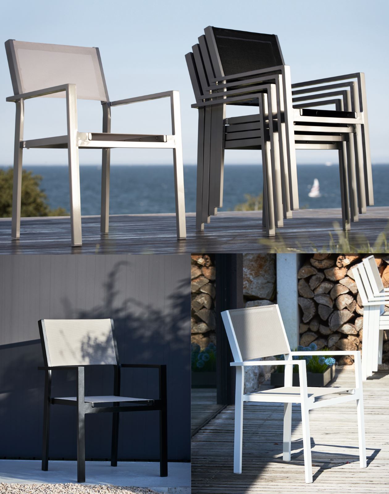 Outdoor Stapelsessel Cubic