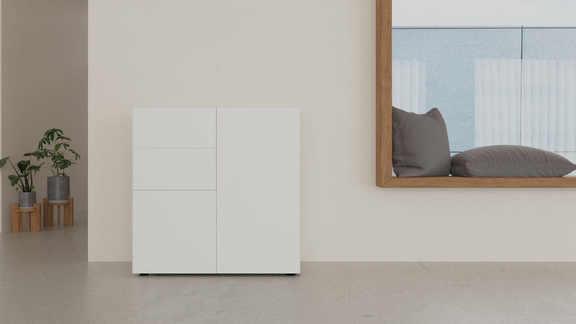 Create Kombikommode mit 2 Schubkästen, 2 Türen Create Kombikommode mit 2 Schubkästen, 2 Türen