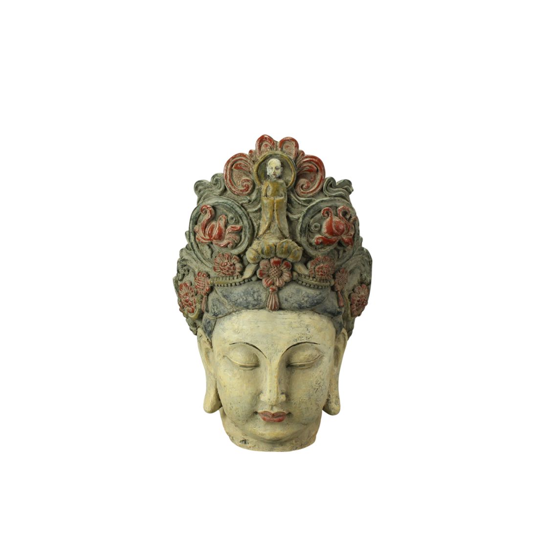 Blumengöttin Frauenkopf Büste Werner Voß Frauenkopf Blumengöttin Büste von Werner Voß