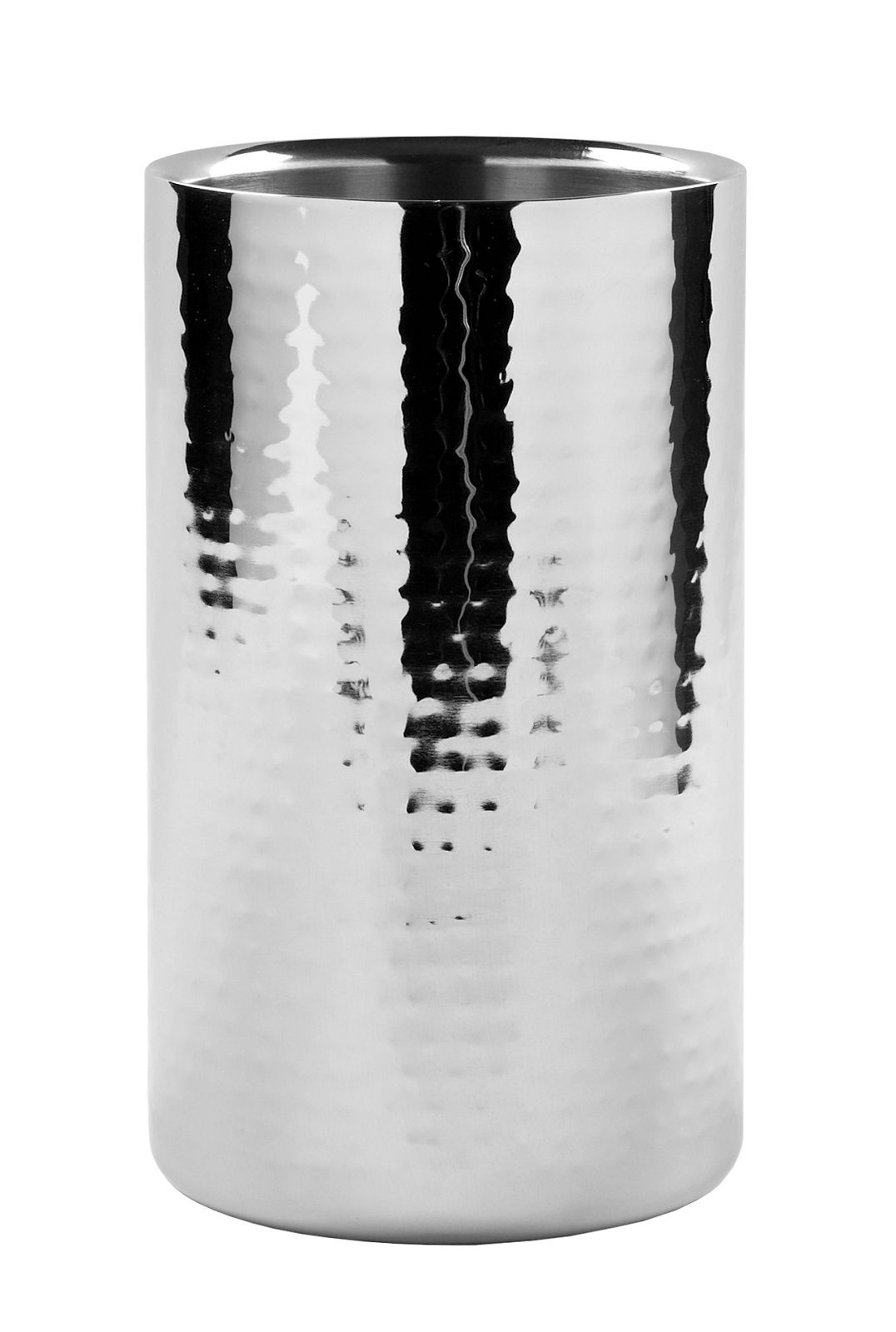 KALAS Weinkühler - Edelstahl gehämmert KALAS Weinkühler - Edelstahl gehämmert