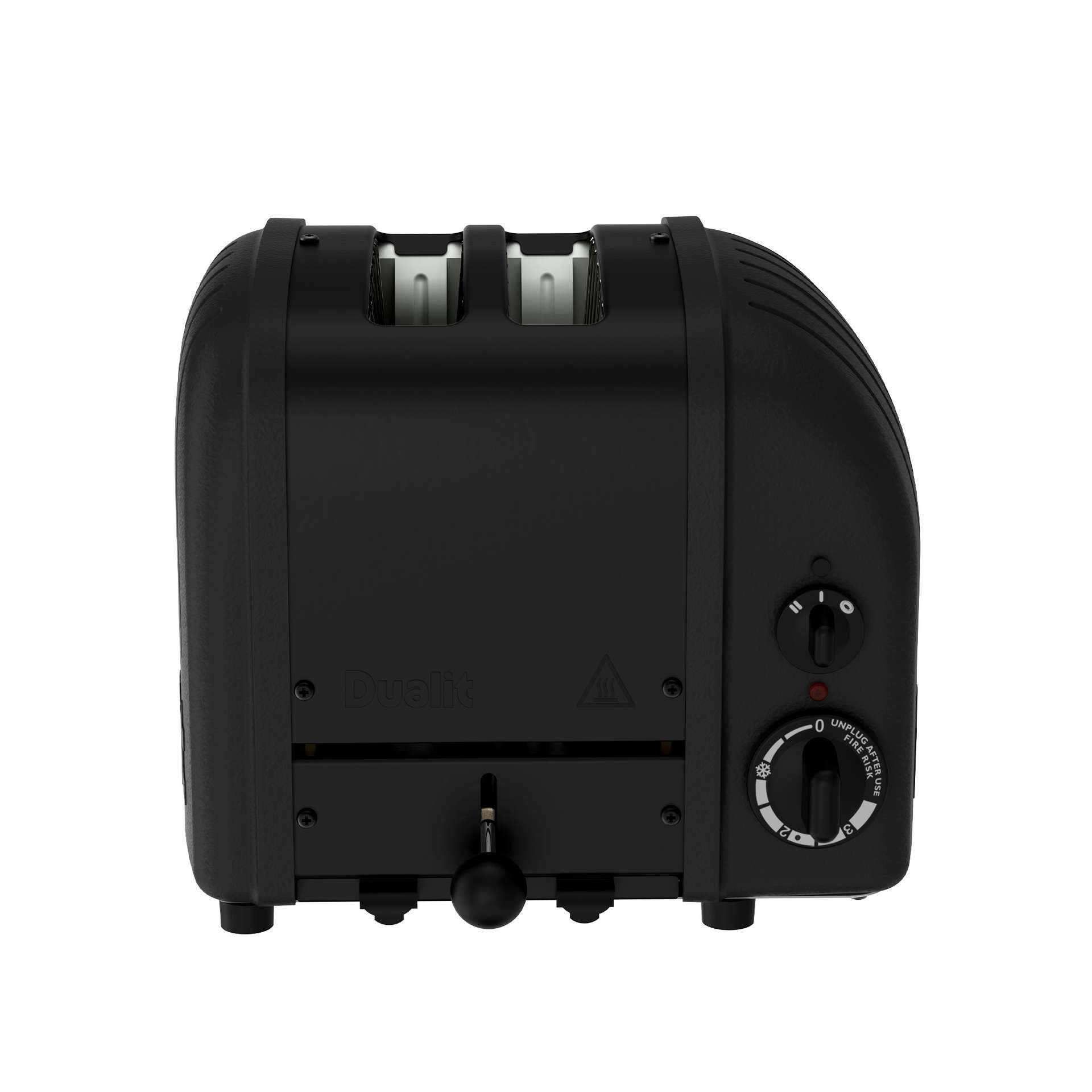 Classic Toaster Premium 2-Schlitze Stealth Black Sonderedition