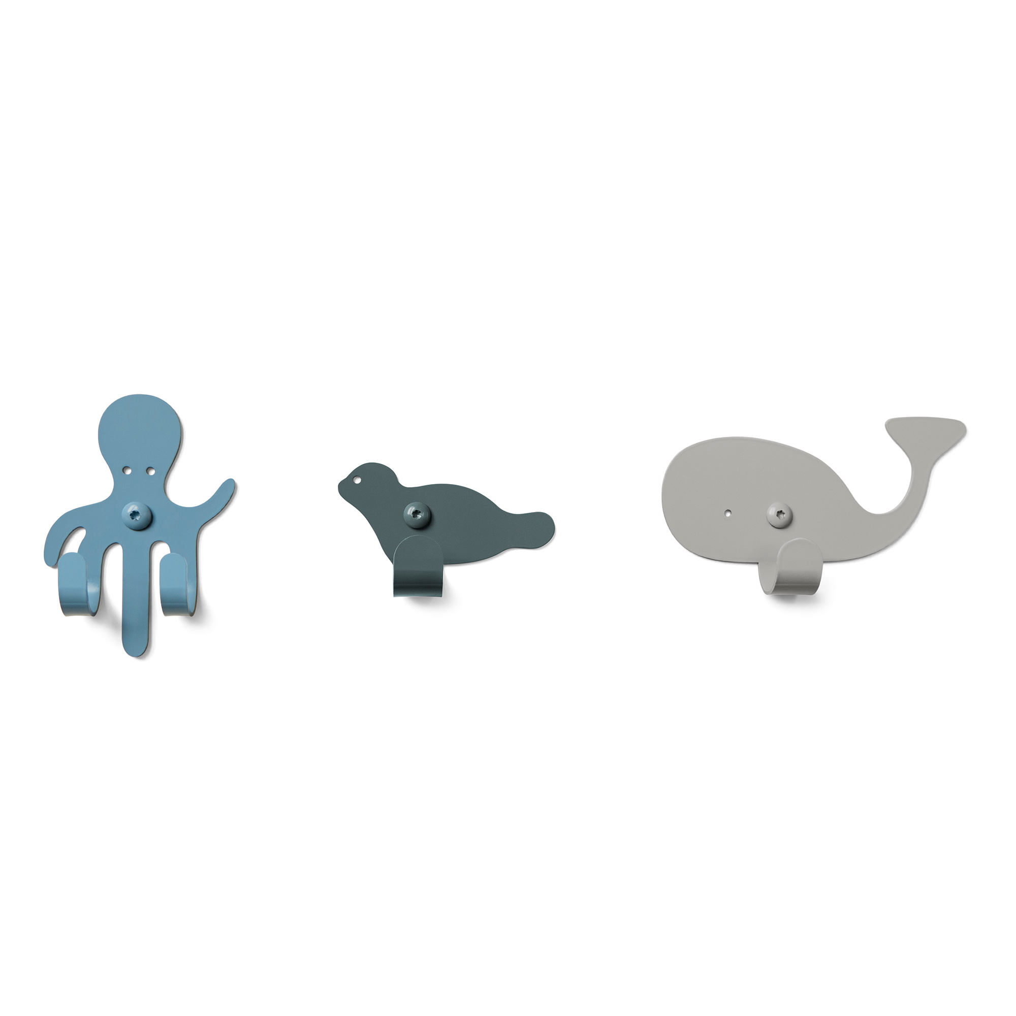 Wandhaken Zoo 3er Set Ocean Wandhaken Zoo 3er Set Ocean