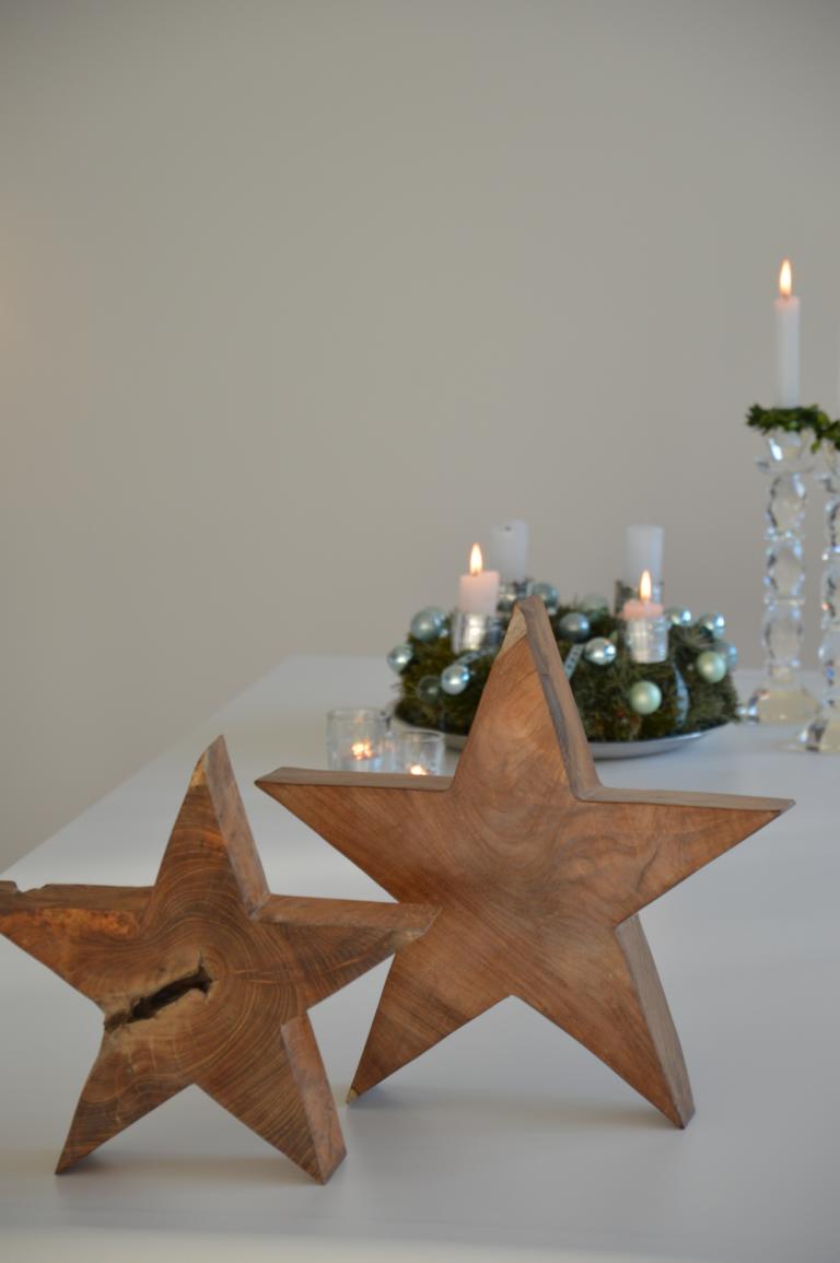 Holzstern Unikat
