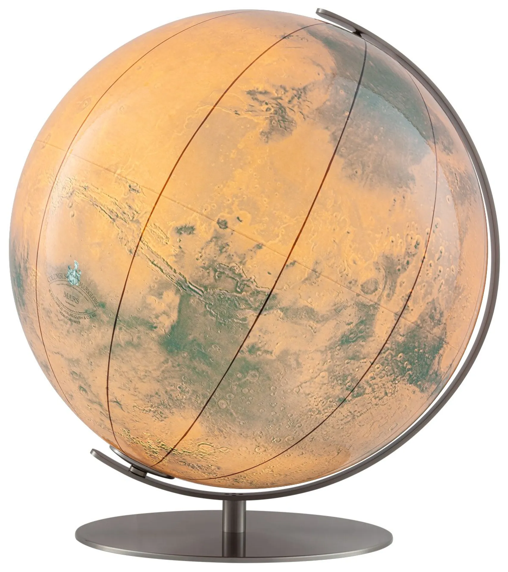 844081 beleuchtet Web_1920x1920_Mars_planet_globus.webp MARS Planet Leuchtglobus Acrylglas 34 cm