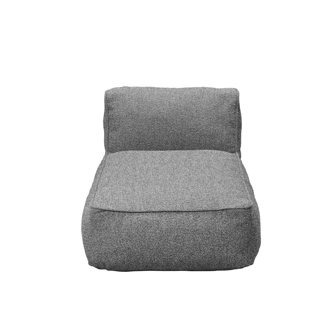 GROW Outdoor Lounge Chaiselongue Modul Stone Bouclé GROW Outdoor Lounge Chaiselongue Modul Stone Bouclé